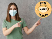 Bitte freiwillig Maske tragen - MKG Praxis Dres. Camerer & Dr. Dr. Friedrich